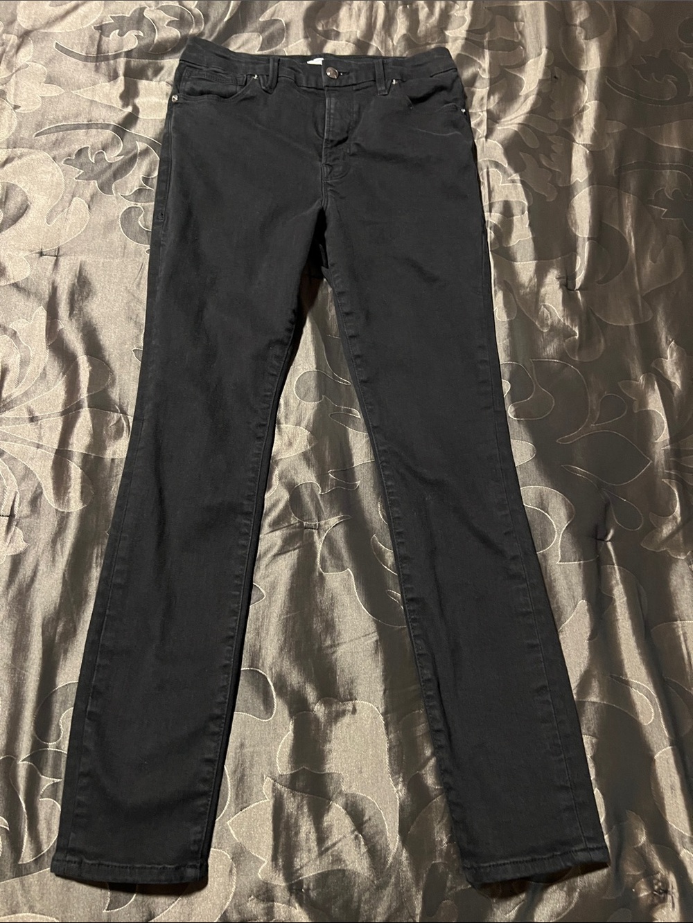 Good American Good Legs Black Slim Skinny Jeans Women’s 10/30 Stretch